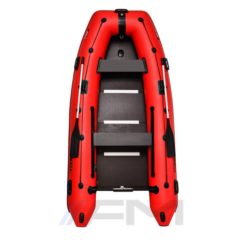 OMEGA - Надуваема моторна лодка с твърдо дъно и надуваем кил 330 KU Comfortline PFA RT PT червена